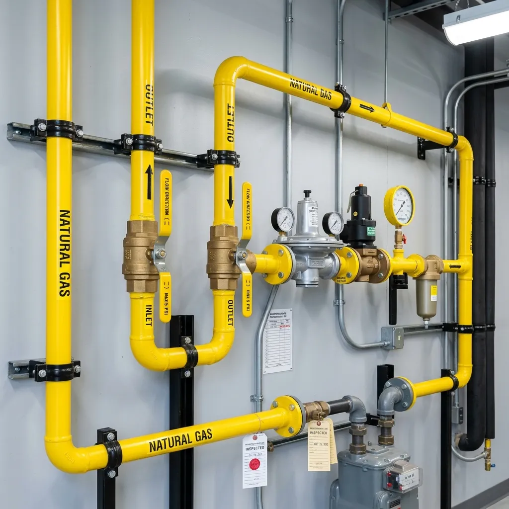 Gas Line Services Plumber in Spade, TX